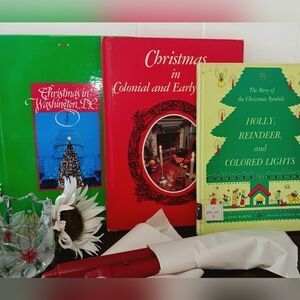 Children's Christmas Memory Books Hardcover Set of Three